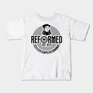 Ecclesia semper reformanda Kids T-Shirt